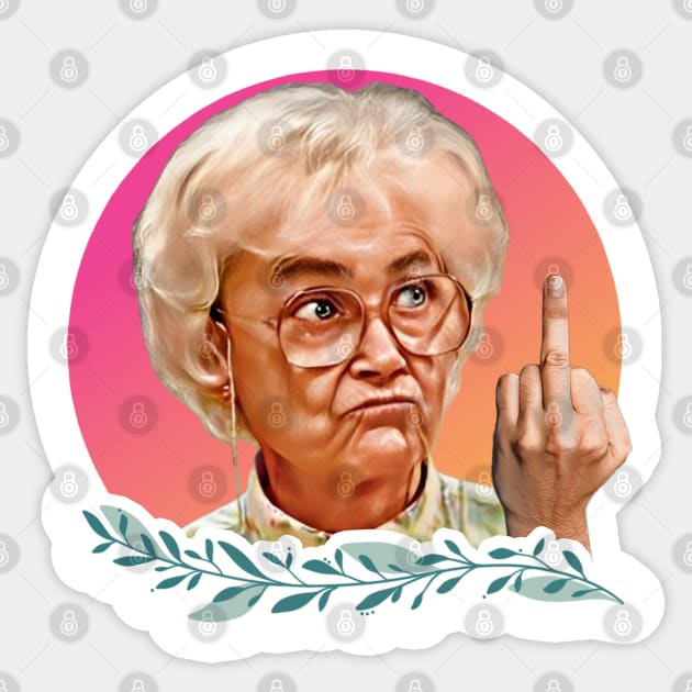 Golden Girls Sophia Sticker by Zbornak Designs